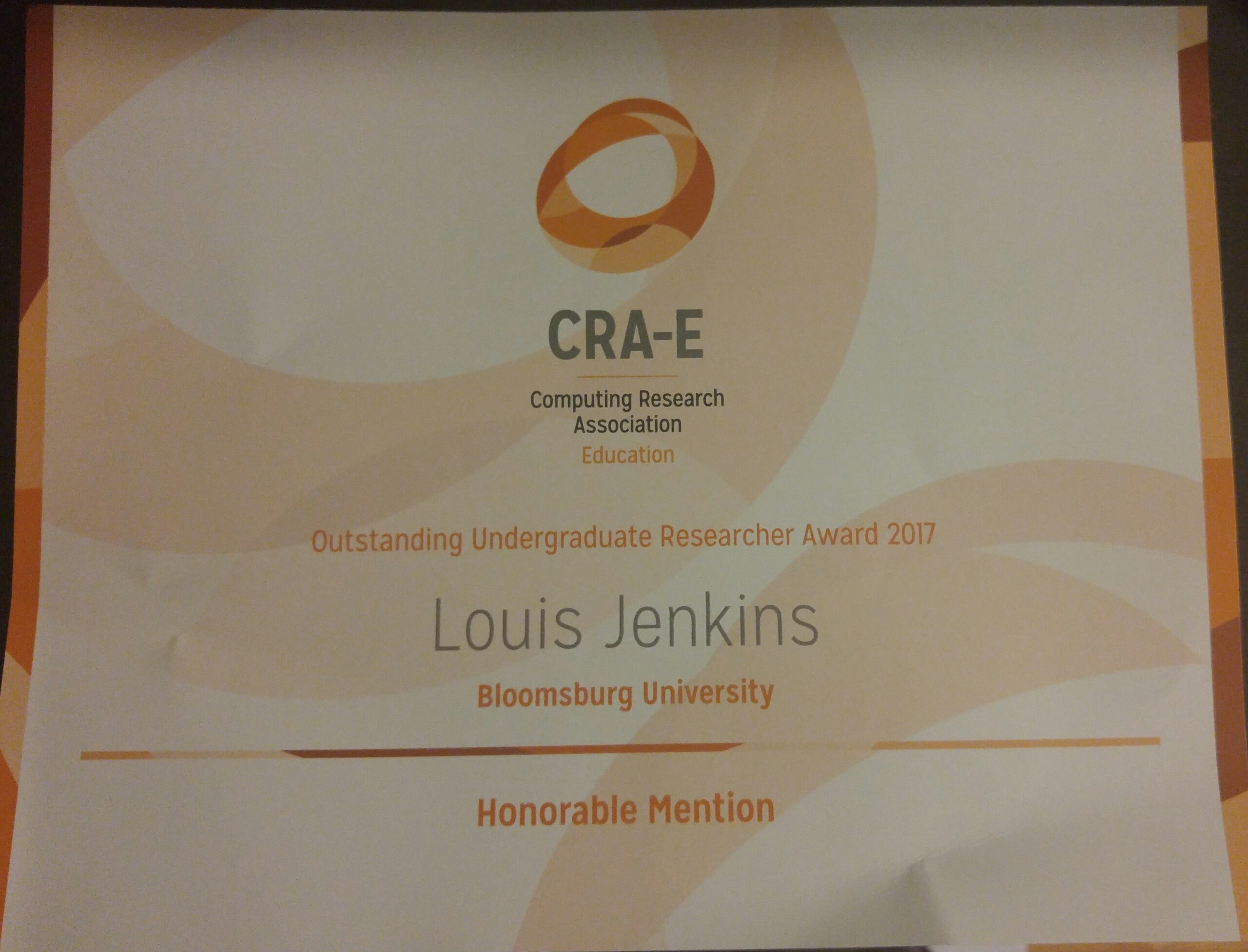 CRA's Award
